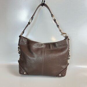 Coach Carly Brown Leather Shoulder Bag F1073-F15251